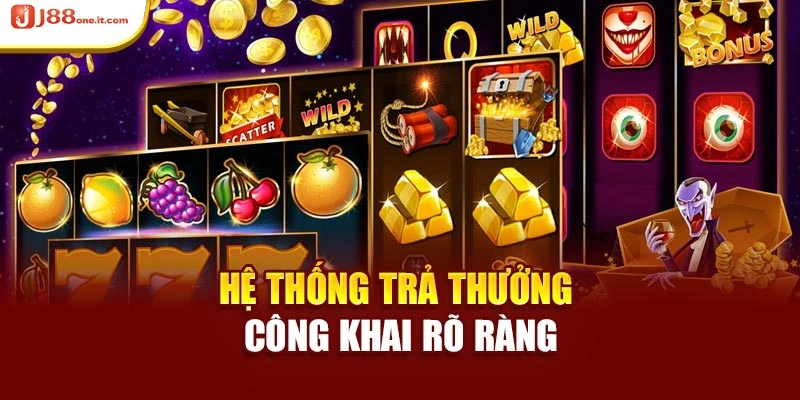Hệ thống trả thưởng công khai rõ ràng